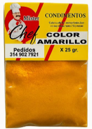 COLOR AMARILLO 15 G