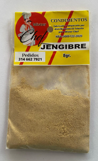 JENGIBRE 8 G