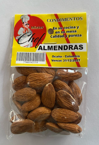ALMENDRA NATURAL 30 G