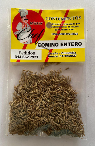 COMINO ENTERO 4 G