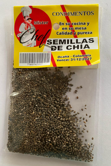 SEMILLAS DE CHIA 6 G