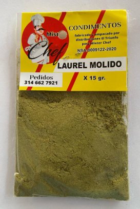 LAUREL MOLIDO 15 G
