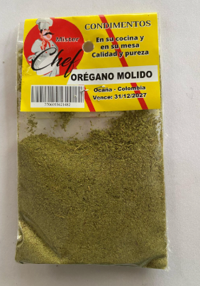 OREGANO MOLIDO 8 G
