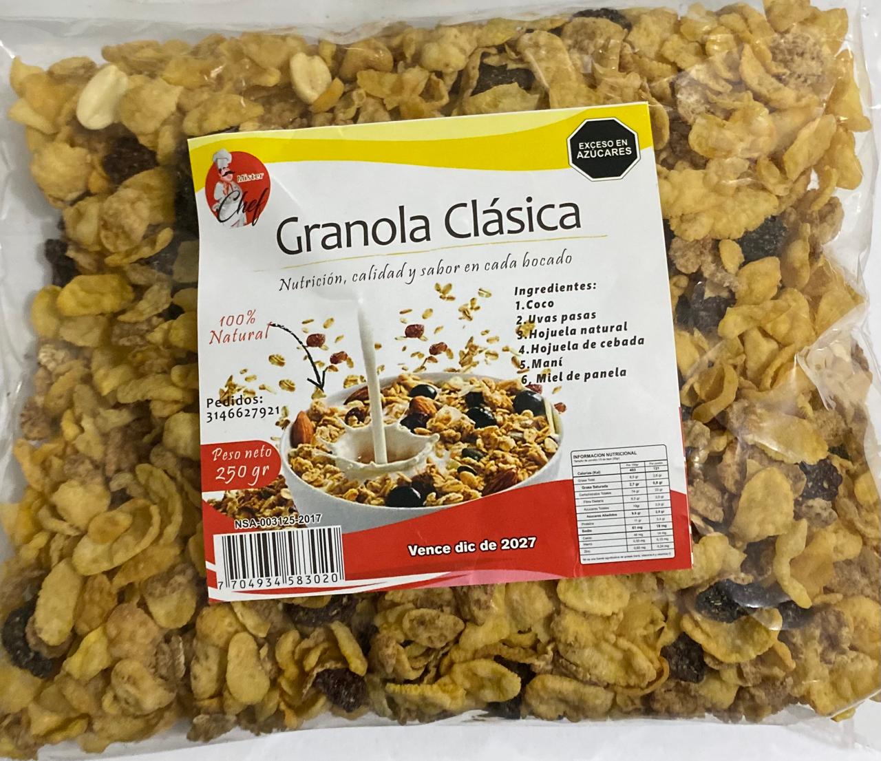 GRANOLA CLASICA  250 G