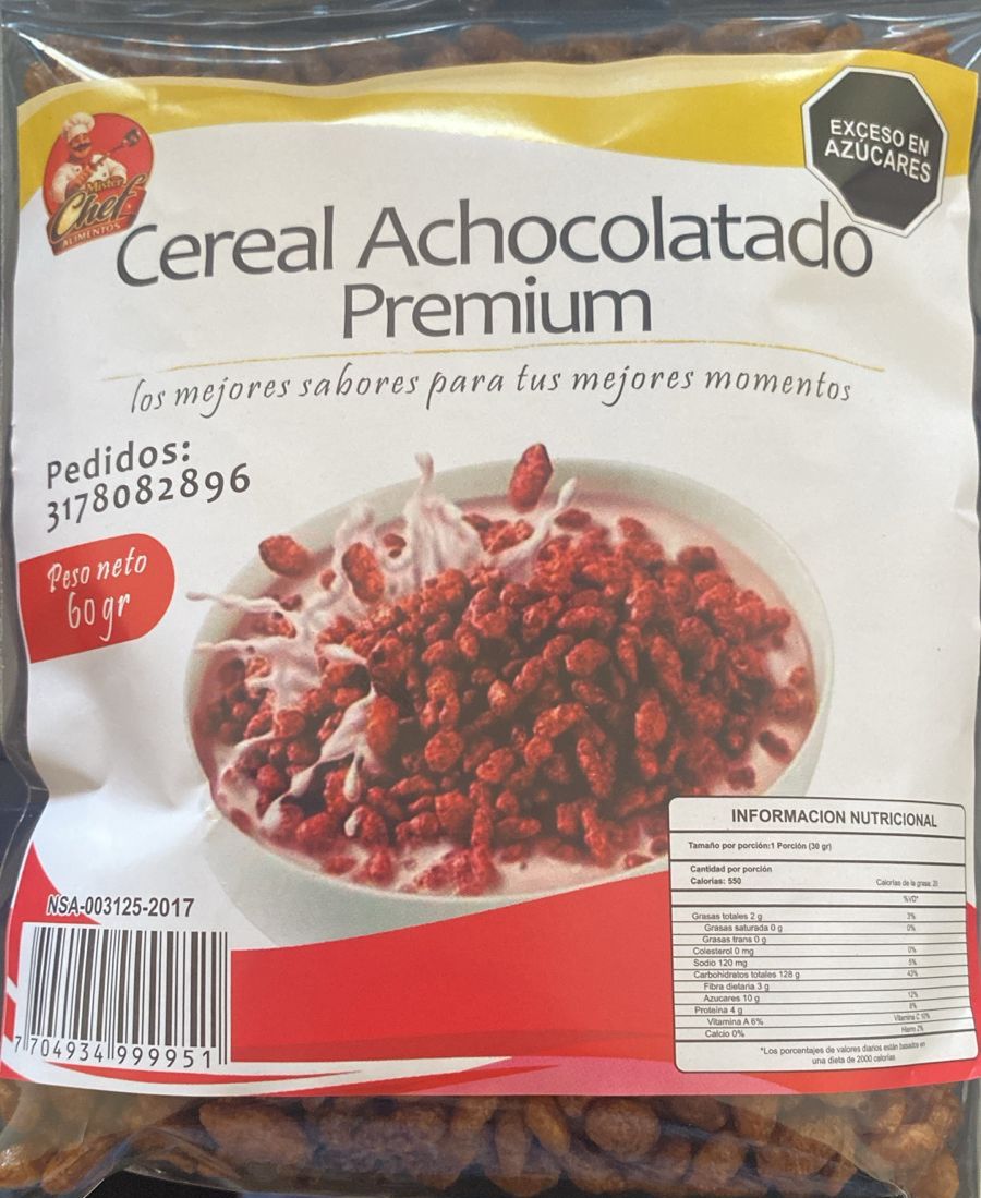 cereal achocolatado 60g