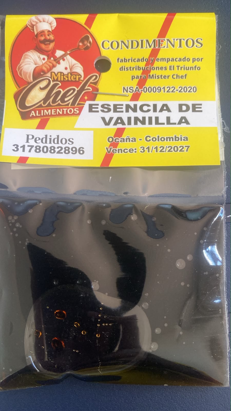 ESENCIA DE VAINILLA NEGRA